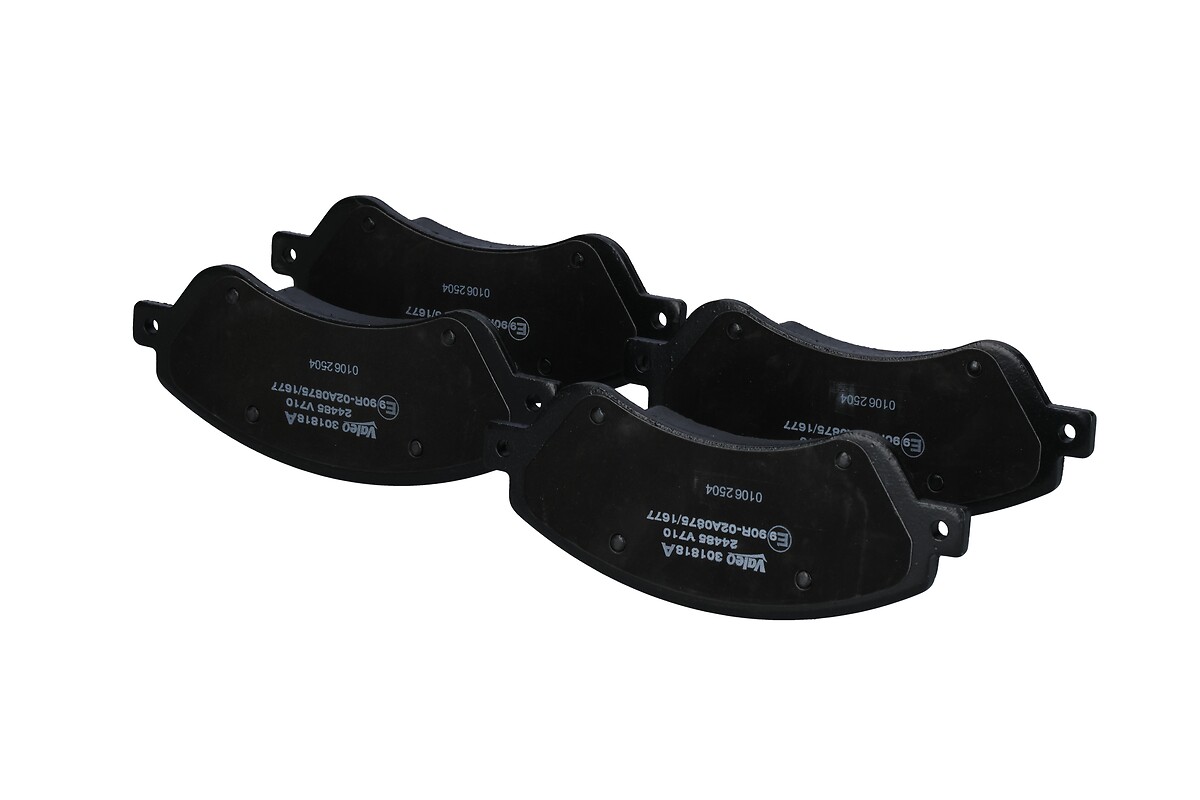 Jeu de 4 plaquettes de frein VALEO ref. 301818A